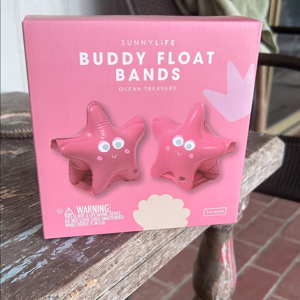 Sunnylife Pink Starfish Buddy Float Bands